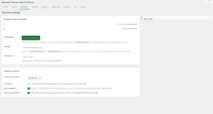 Relevanssi Attachments tab showing document processing actions and configuration
